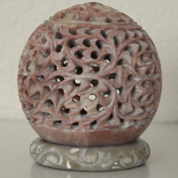 MaykozCO Other - Antique Marble Dome Candle Incense Tealight Holder